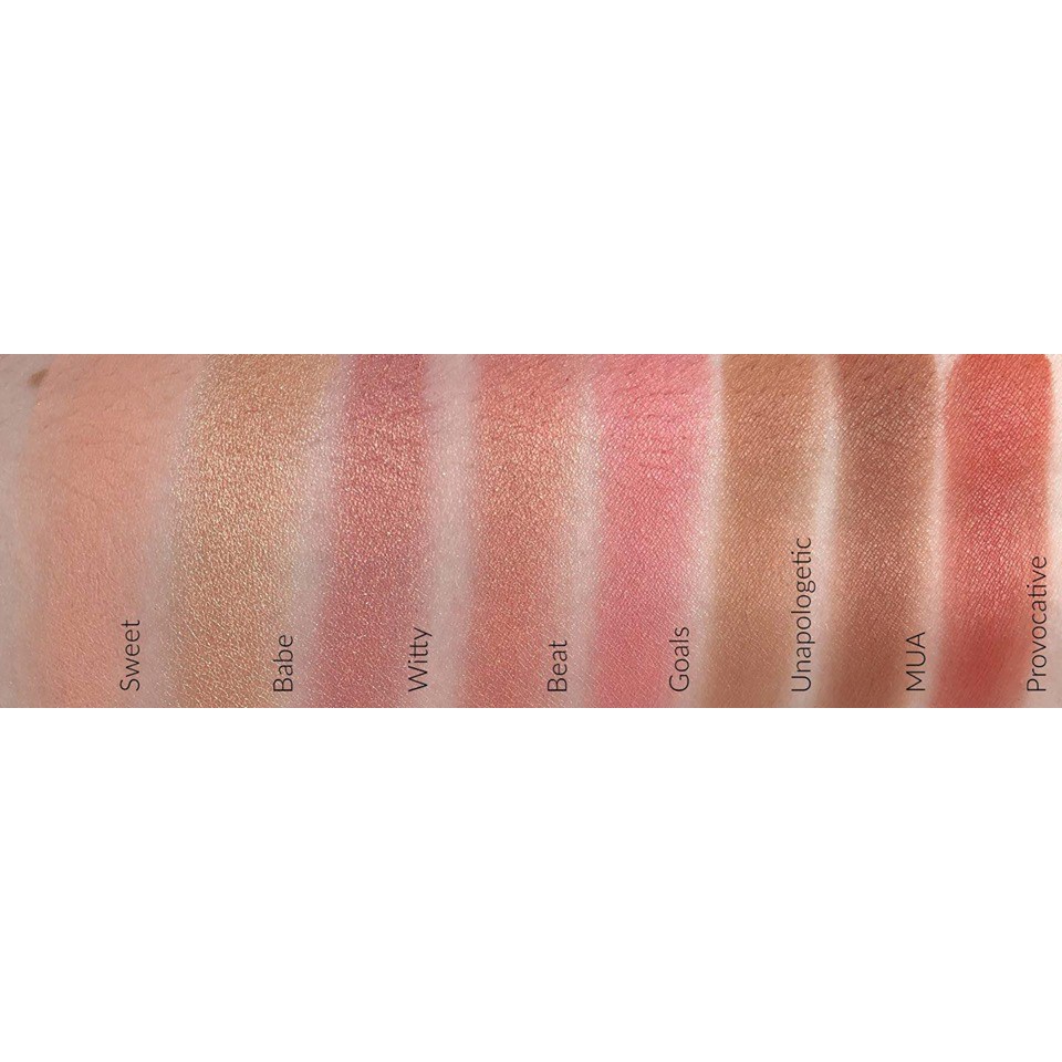 Bảng Má Hồng MORPHE 8W WARM MASTER