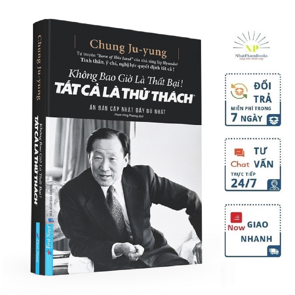 Sách - Không Bao Giờ Là Thất Bại! Tất Cả Là Thử Thách (Bìa cứng) - First News Tặng Kèm Bookmark