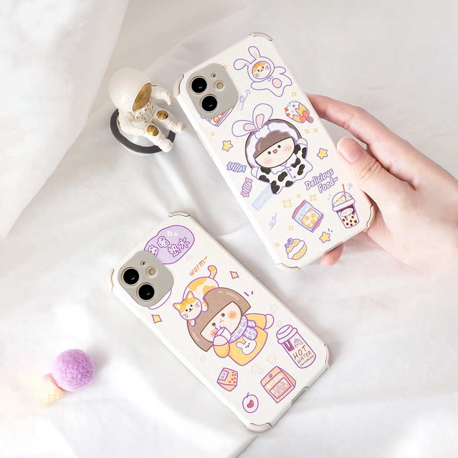 ốp lưng iphone Da BVC cô gái delicious food 6plus/6s/6splus/7/7plus/8/8plus/x/xr/xs/11/12/pro/max/plus/promax-awifi A4-3 | BigBuy360 - bigbuy360.vn