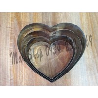 Khuôn mouse ring tim 22cm