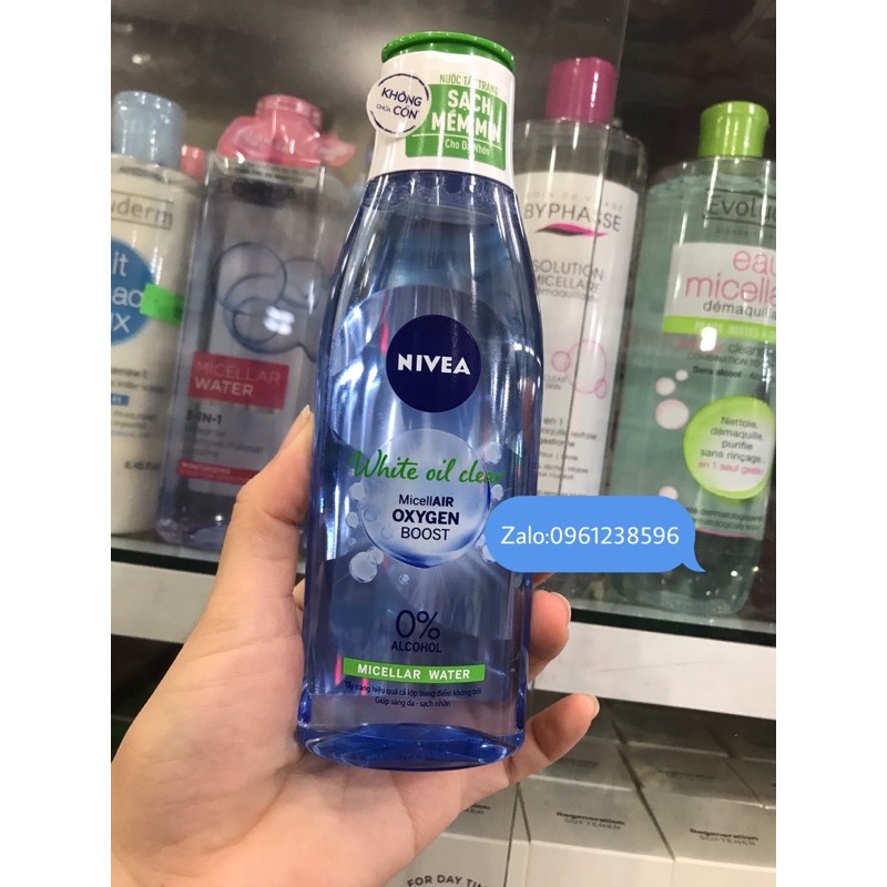 Nước Tẩy Trang NIVEA Làm Sạch Sâu Mềm Mịn 200ml Chính Hãng Công Ty