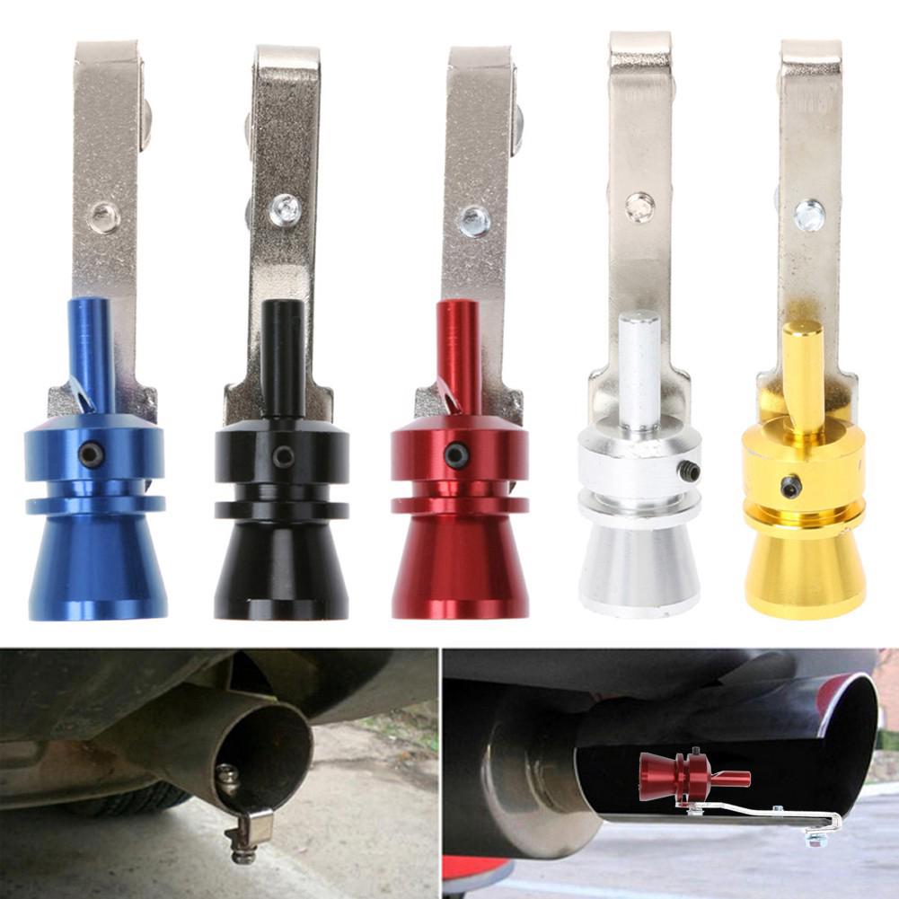 Universal Car Turbo Sound Whistle Exhaust Muffler Pipe 23mm Fake Blow-off Valve BOV Simulator Whistler Auto Accessories
