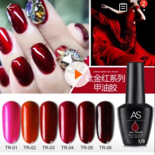 Sơn gel tráng gương màu AS