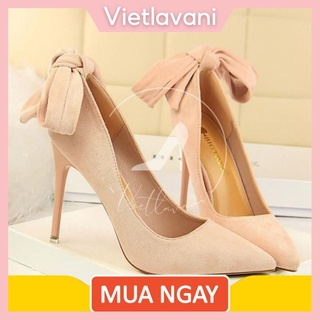 Giày Cao Gót Nơ Sau Sexy TVC35