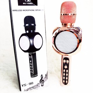 Micro hát Karaoke Bluetooth YS90 - mic Bluetooth