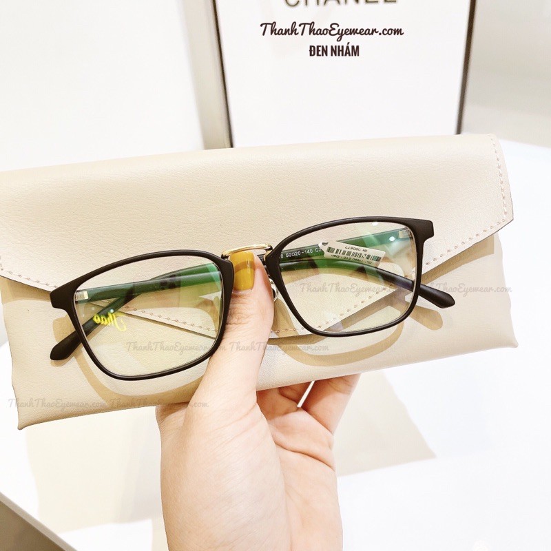[Hàng Loại 1]  Gọng Kính Giả Cận Dẻo Vuông Phối Kim Loại Nam Nữ Thời Trang Hàn Quốc - ThanhThaoEyewear | BigBuy360 - bigbuy360.vn