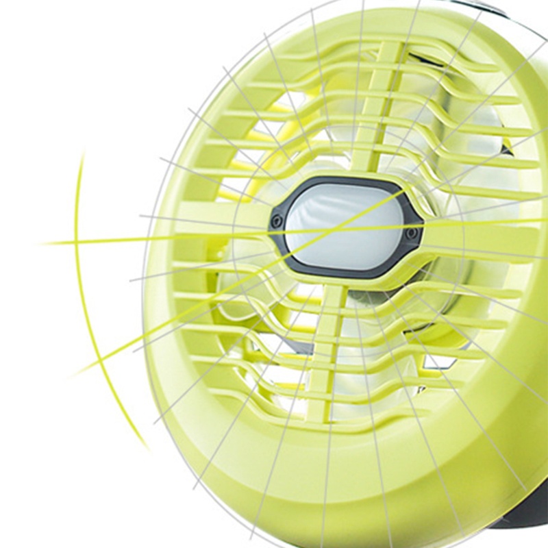 Quạt Cắm Trại 5v Kèm Đèn Led Tiện Dụng | BigBuy360 - bigbuy360.vn
