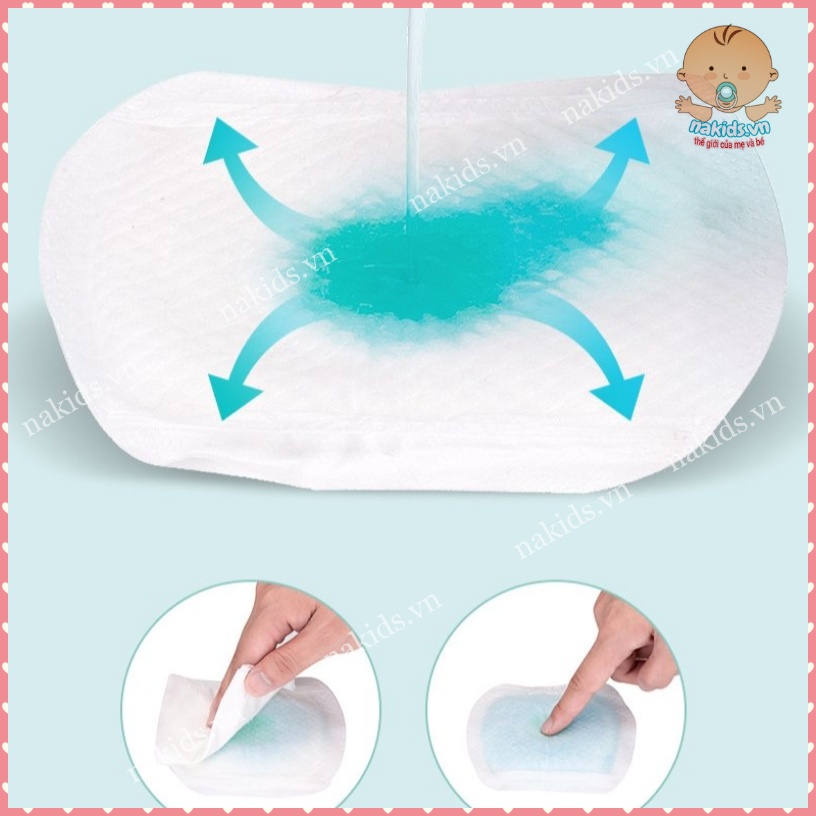Miếng Lót Thấm Sữa Vcool 50 Miếng Siêu Thấm Hút, Sạch Sẽ Thoáng Mát Cho Mẹ Đang Cho Con Bú MS58