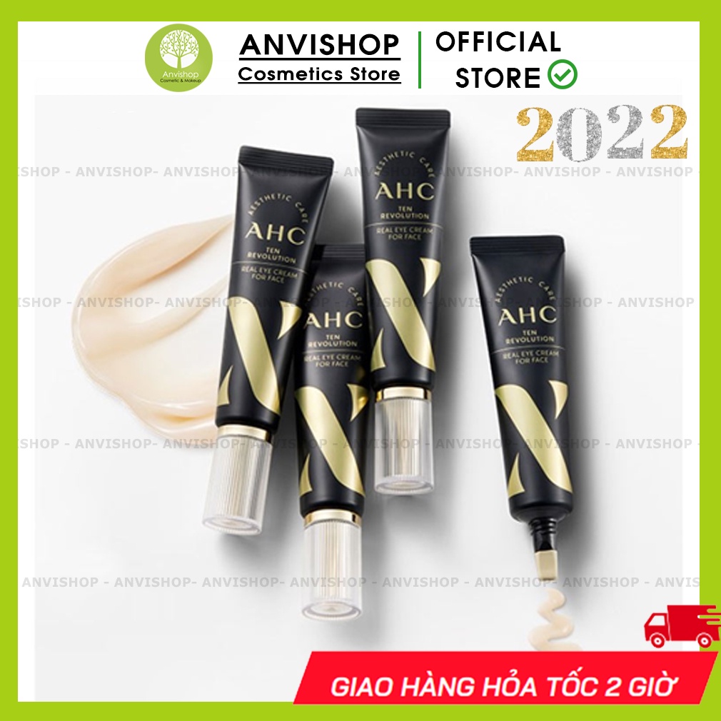 Kem Chống Nhăn và giảm Thâm Quầng Mắt AHC ULTIMATE REAL EYE CREAM FOR FACE