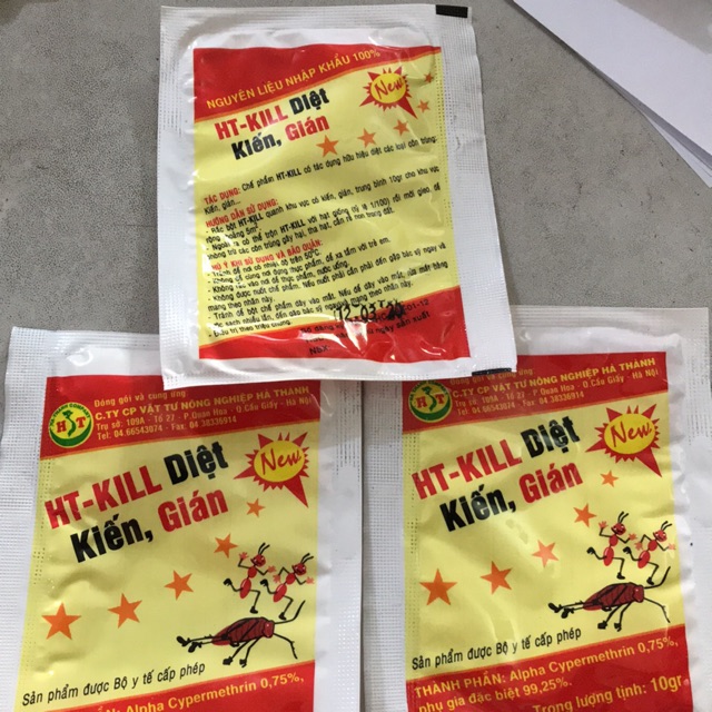 DIỆT KIẾN DÁN DẠNG GÓI BỘT