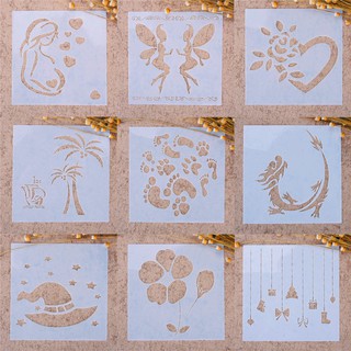 Bộ giấy vẽ airbrush với nhiều họa tiết độc đáo