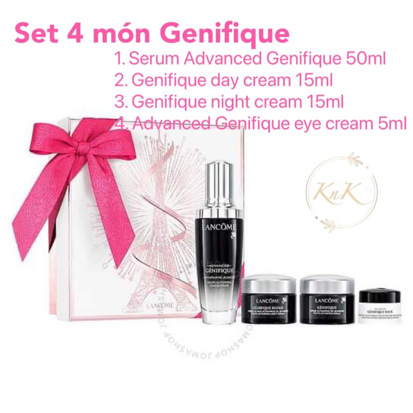 Bộ SET dưỡng da Lancome Giftset Advanced Génifique 50ml