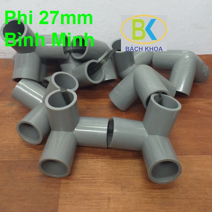 Co góc 3 hướng phi 27mm Bình Minh