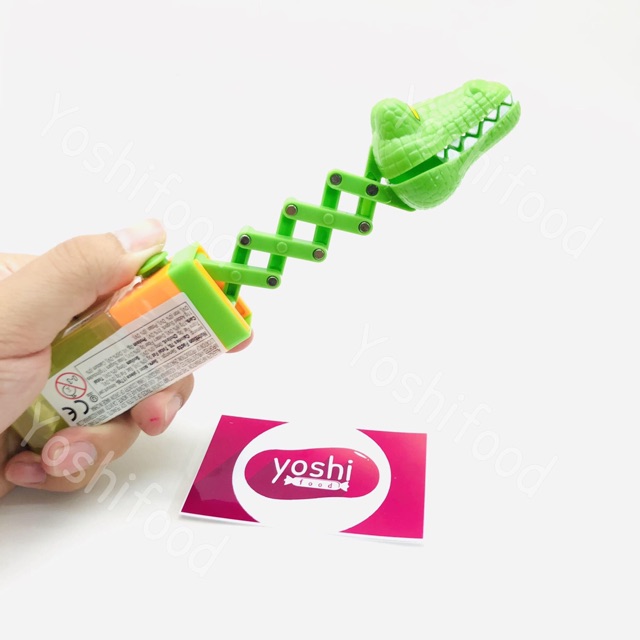 Kẹo Mút Đồ Chơi Cá Sấu Gator Chomp Kidsmania 17gr - Mỹ