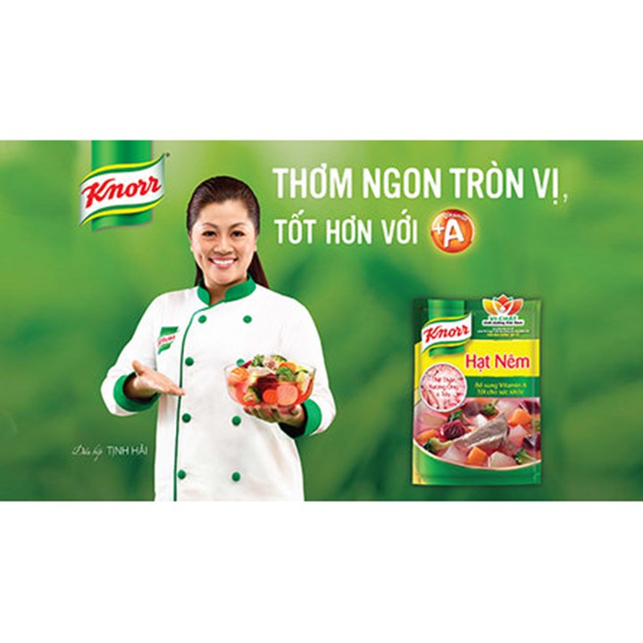 Hạt Nêm Knorr Thịt Thăn Xương ống Tủy gói 900g