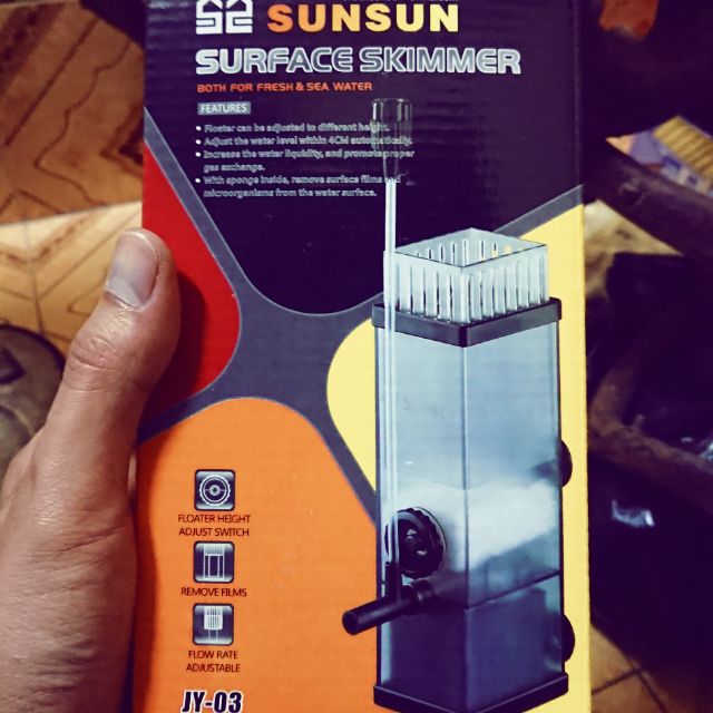 Máy lọc váng sunsun JY3