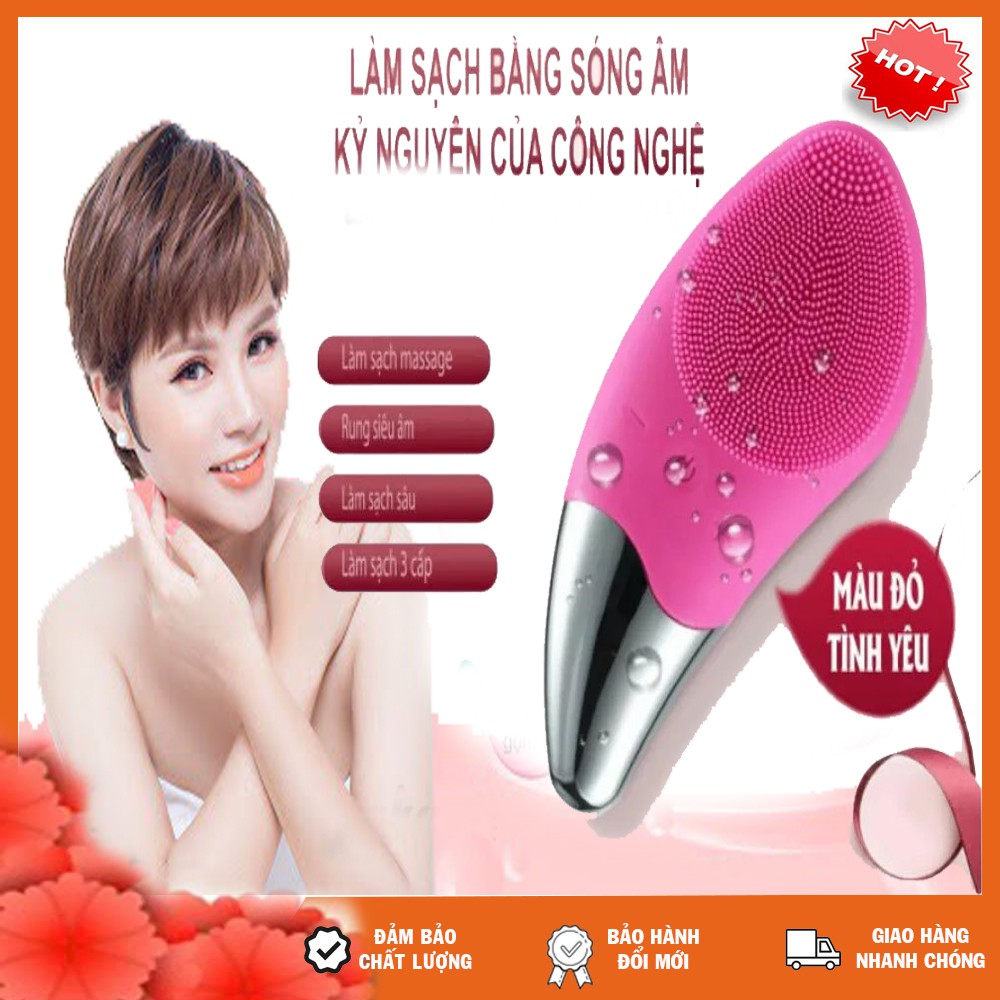 Máy Massage Giá Rẻ, Rửa Mặt Mini, Mát Xoa Hiệu Quả, Tích Hợp Sóng Âm Ion Giúp Trẻ Hóa Làn Da - Kỷ Nguyên Công