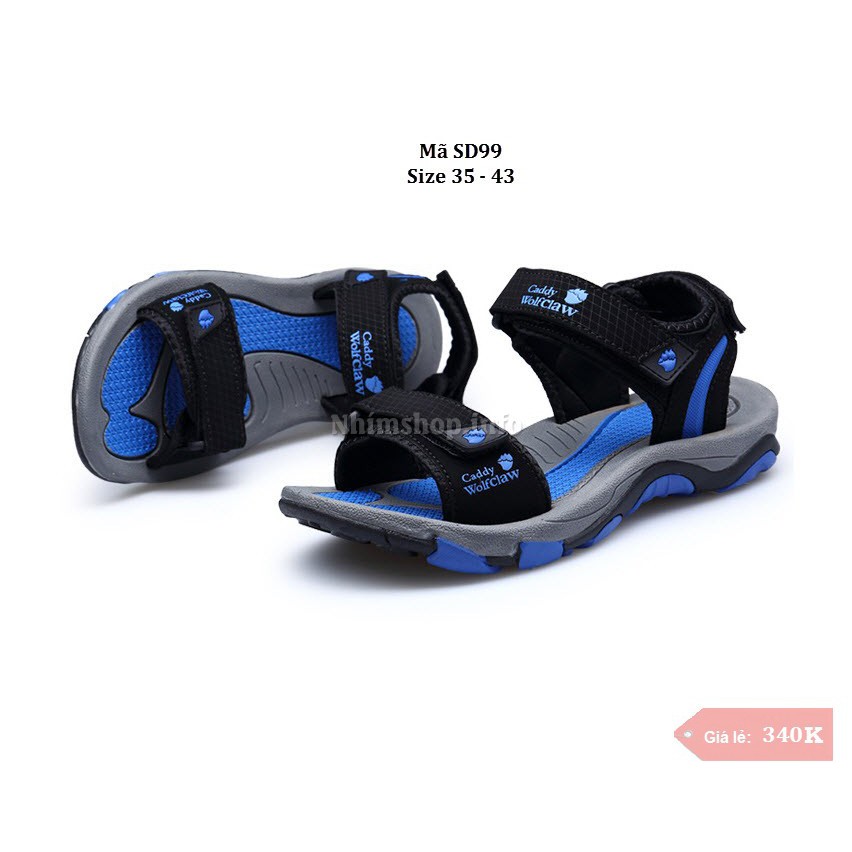 Dép sandal Canddy Wolfclaw cho học sinh hàng xuất Châu Âu SD99