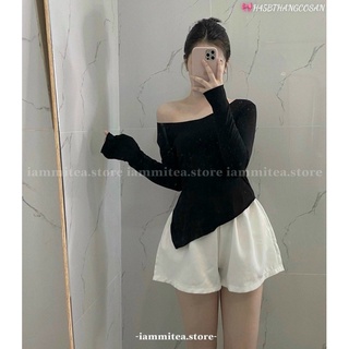Áo thun gân body tay dài