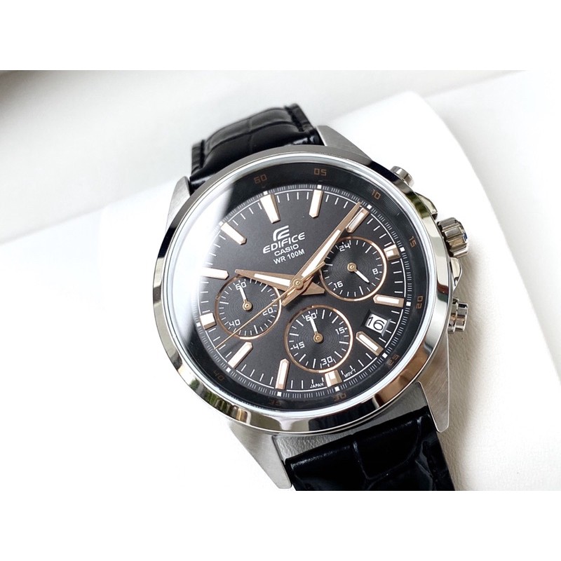 Đồng hồ nam dây da CASIO EDIFICE EFR 527L 1AVUDF