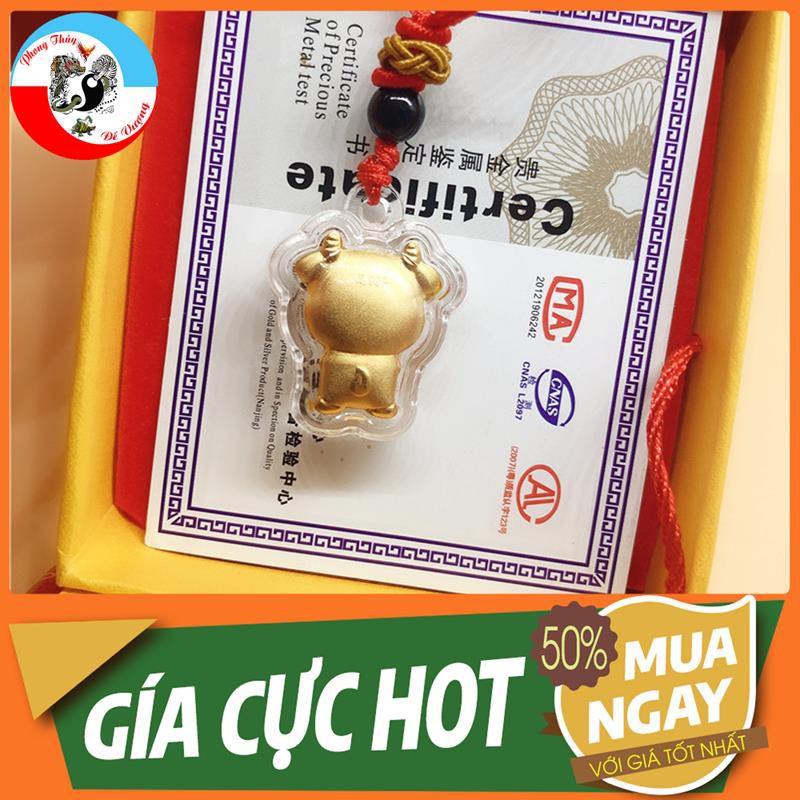 [Tặng Đồng Xu May Mắn] - Mặt Dây Tài Lộc - Gia Tăng Vận May - Tiền Tài Đầy Túi