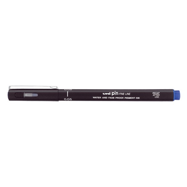 Bút vẽ kỹ thuật Uni Pin 200 Fine Line Drawing Pen nét 0.2; 0.3; 0.4; 0.8mm