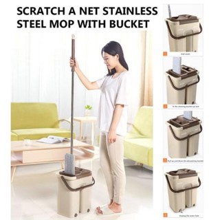 Bộ lau nhà thông minh (TẶNG 1 BÔNG LAU) 🍀N2 SHOP 🍀