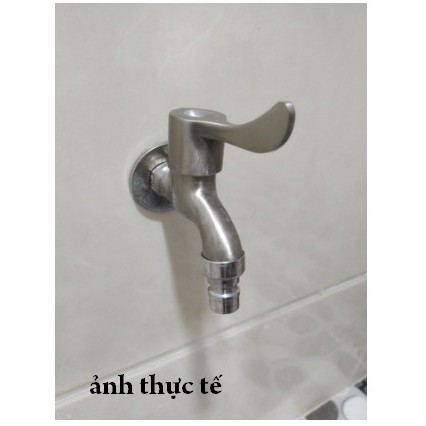 Vòi hồ xả  inox 304 dáng tròn đẹp MC26