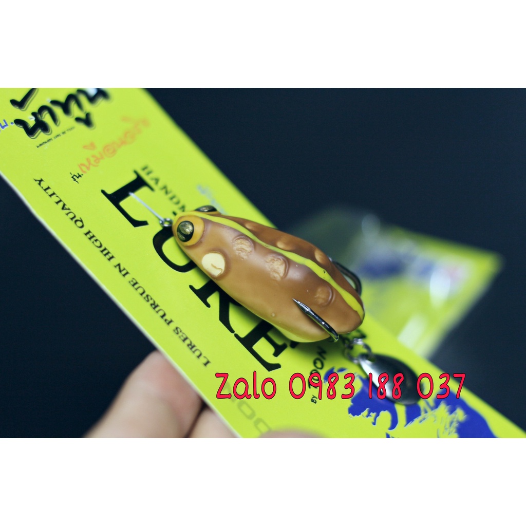 Nhái hơi Frogtoon V3 Thái Lan chính hãng, Mồi câu cá lóc