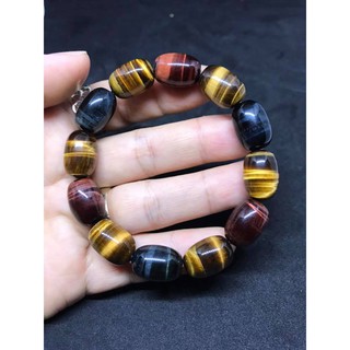 VÒNG TAY LU THỐNG ĐÁ PHONG THỦY NGŨ SÂC 12LY