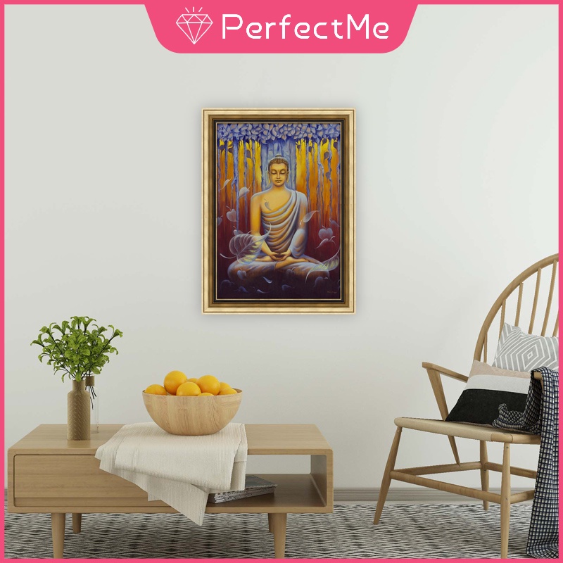 Bộ Tranh Đính Đá 5D Tự Làm 30x40cm Hình Phật Giáo Trang Trí Nhà Cửa