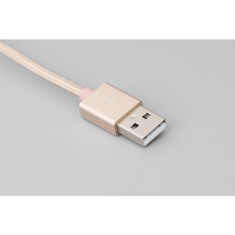 Cáp Lightning MFI 2 m Mbest DS287-WB Gold