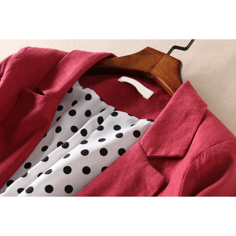 Áo blazer nữ 2 lớp áo vest dài tay khoác ngoài phong cách hàn quốc Ak16