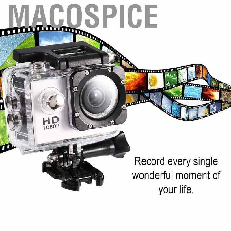Macospice 1080P SJ5000 HD Camcorder Sport Action Recorder Waterproof Camera DV For