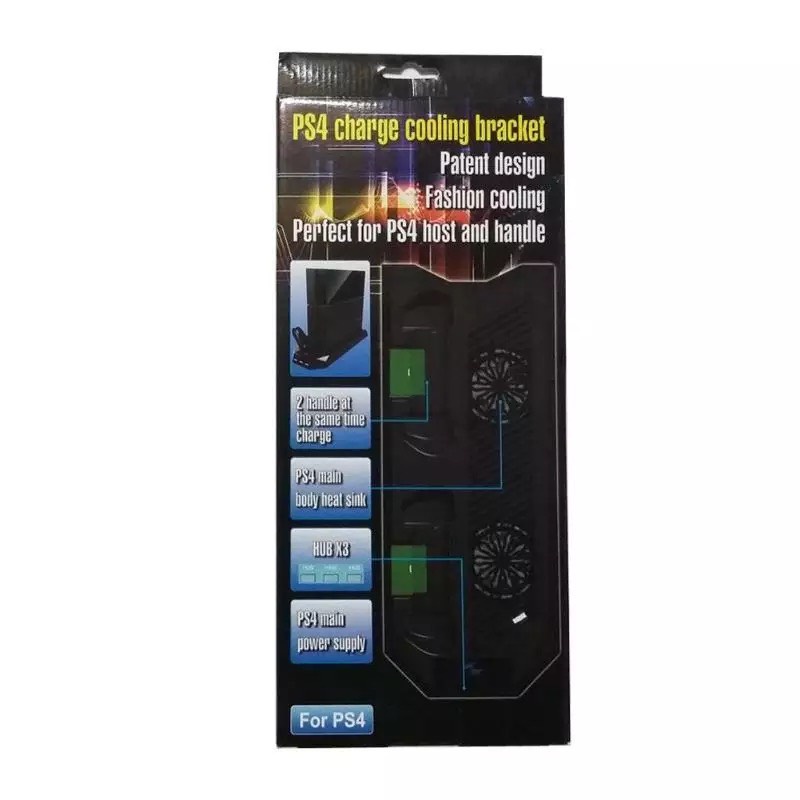 Đế tản nhiệt PS4 Fat , Quạt làm mát PS4, 3 cổng usb, 2 quạt làm mát cao cấp