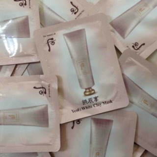 Combo 10 gói mặt nạ đất sét Whoo