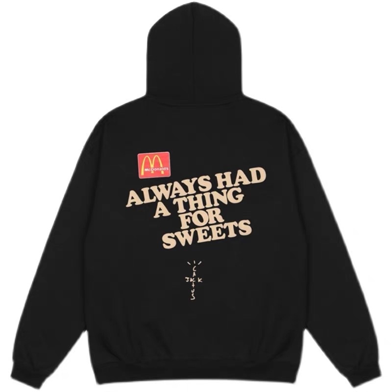 ÁO HOODIES TRAVIS SCOTT x MC DONALD’S DÀNH CHO NAM VÀ NỮ