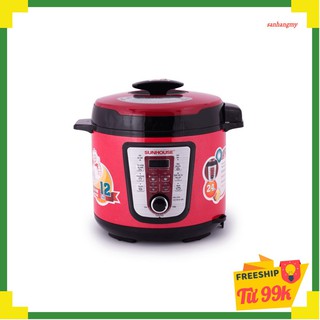 NỒI ÁP SUẤT ĐIỆN SUNHOUSE SHD1767 - hàng chính hãng