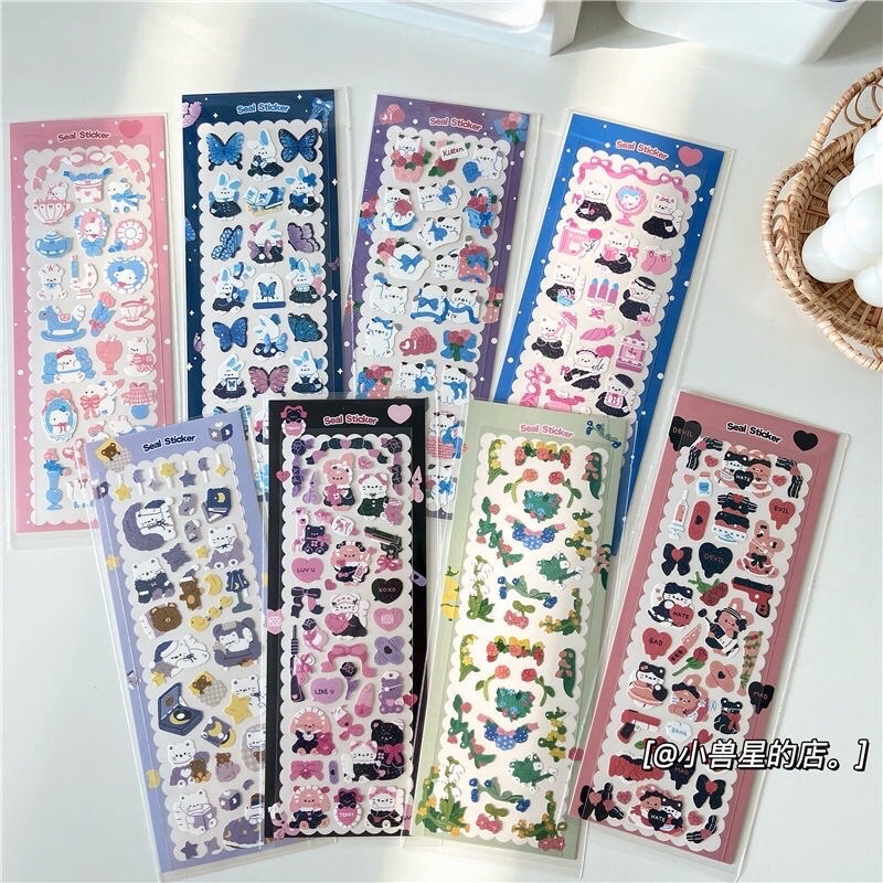 Sticker siêu xinh trang trí top/ sổ