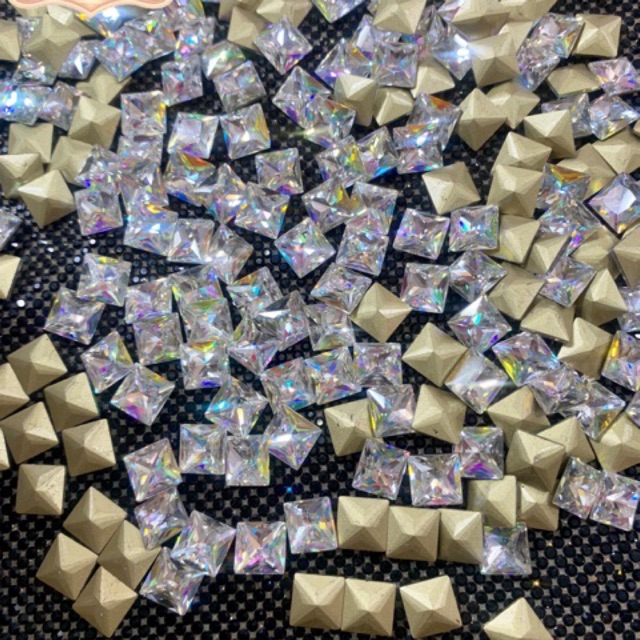 Set 6v Đá Khối Vuông Size 8