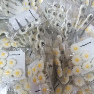 Combo Kẹp tóc hoa cúc họa mi KT01