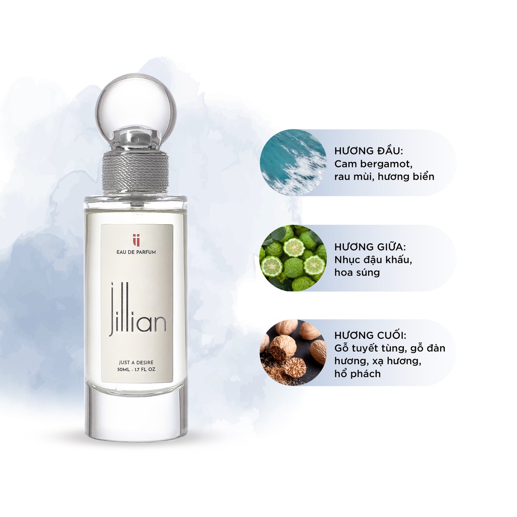 Nước hoa nam Jillian: Just a Desire (EDP) 50ml