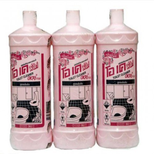 Nước Tẩy Toilet Okay Pink 960ml - Thái Lan