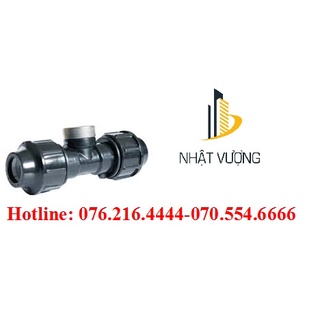 Tê ren trong HDPE D20 D25 D32 PN16