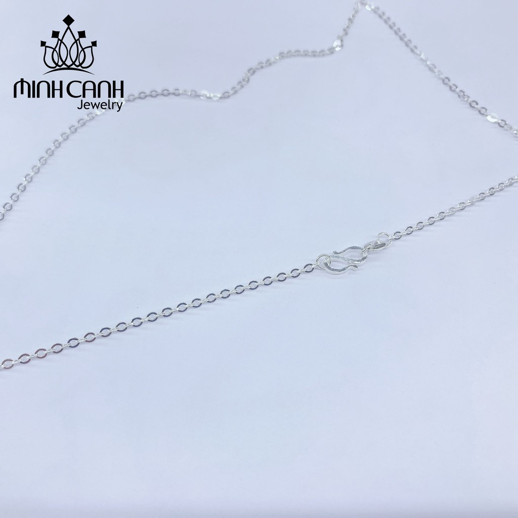 Dây Chuyền Bạc Ta Dạng Mắt Xích Không Kèm Mặt - Minh Canh Jewelry