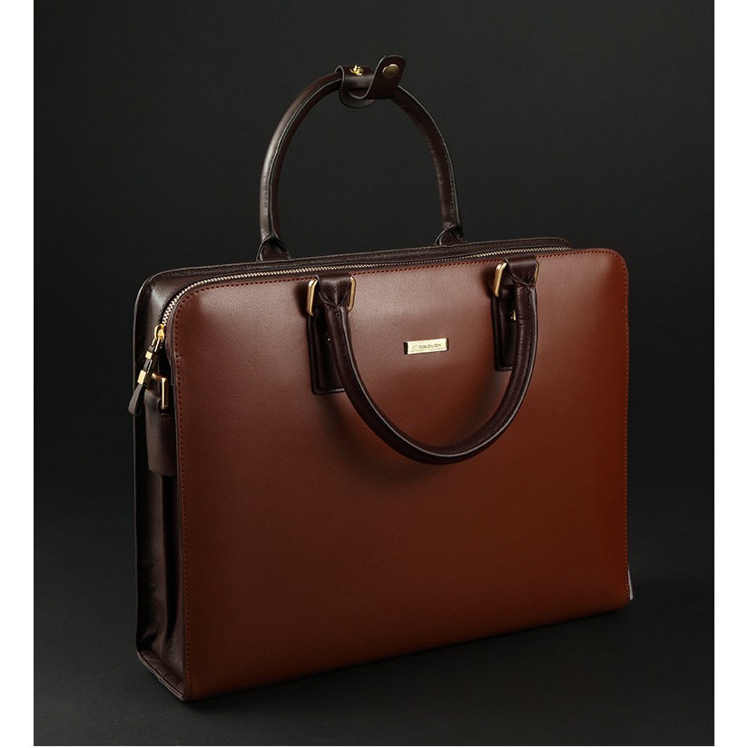 Cặp da công sở, da thật REDPIS 1101