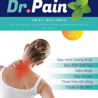 Cao dán giảm đau Dr.Pain
