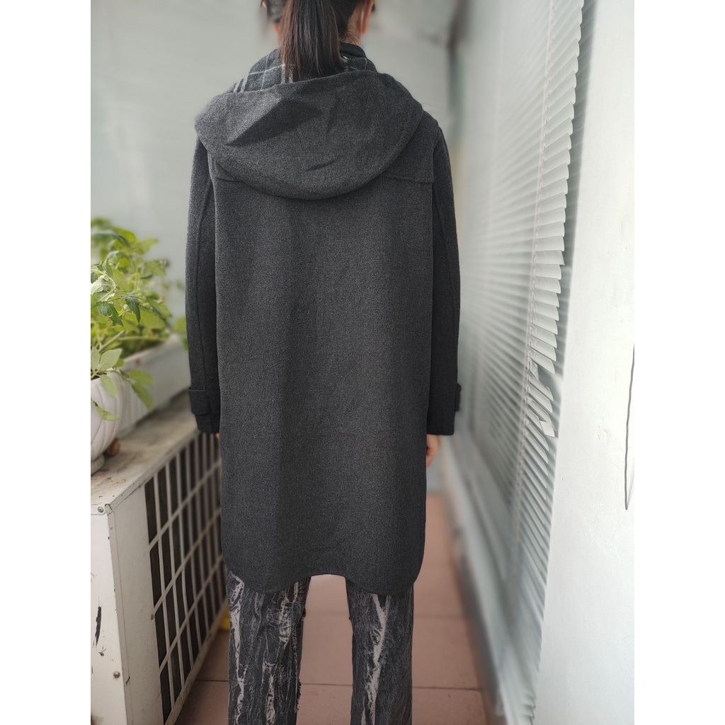 Áo khoác mangto Dạ Hàn second-hand, áo mangto, Trench coat big size, free size- Đồ Si Bon MT52