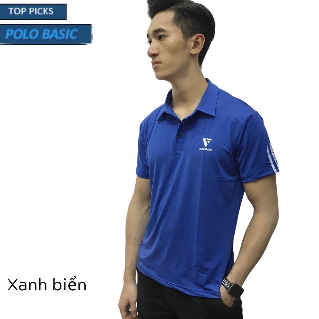 Áo thun cổ bẻ thể thao JUVENO co giãn bốn chiều thoải mái vận động