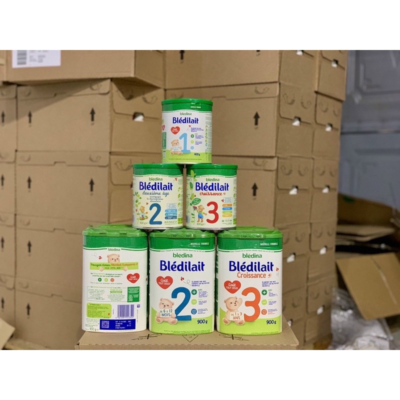 🔥Deal Hot🔥 Mẫu Mới Sữa bột bledilait Pháp hộp 900g/400g